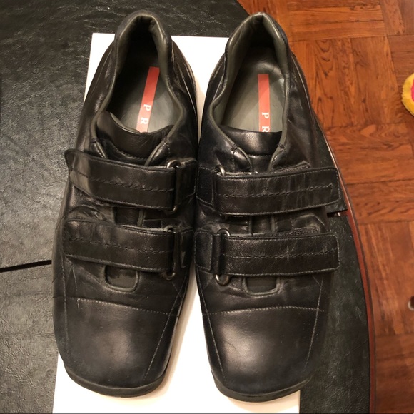 prada velcro trainers